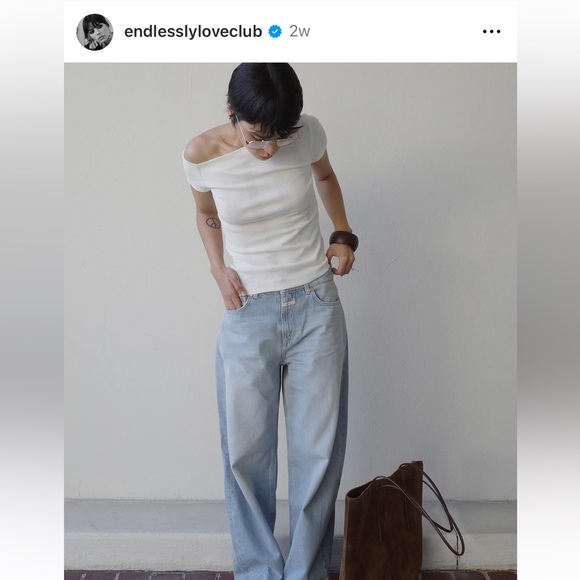 NWOT CLOSED Denim - Barrel Jeans - Jazzie in Light Blue - Size 23 - Picture 13 of 15